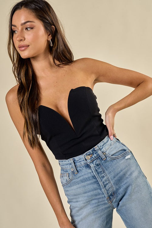 Vica Strapless Bodysuit