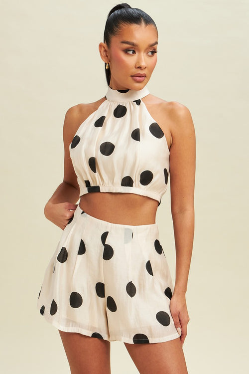 Polka Dot Short Set