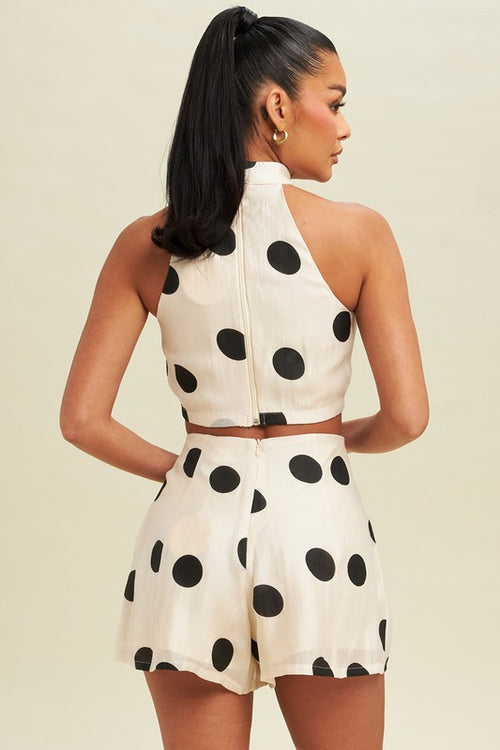 Polka Dot Short Set