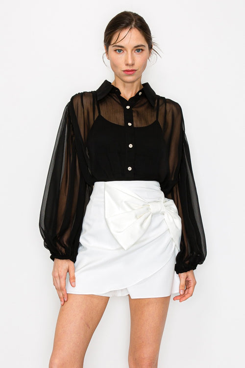 Oriana Shirt Black